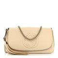 Cellarius Calfskin Medium Soho Flap Crossbody Ivoire