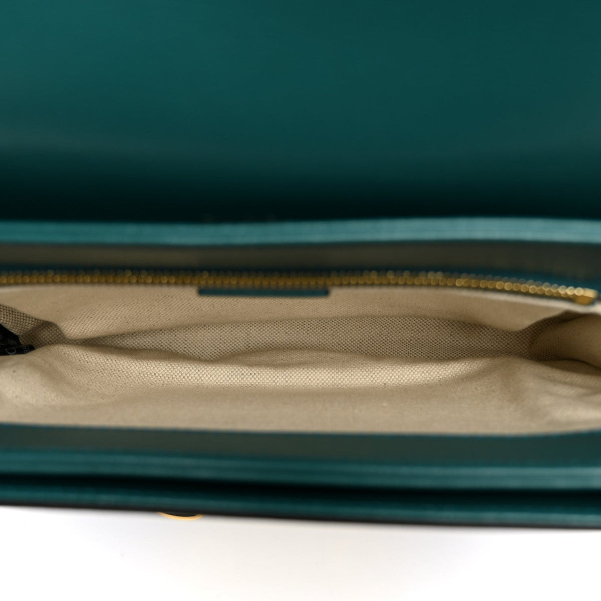 Azalea Calfskin Horsebit 1955 Shoulder Bag Imperial Blue Pavone