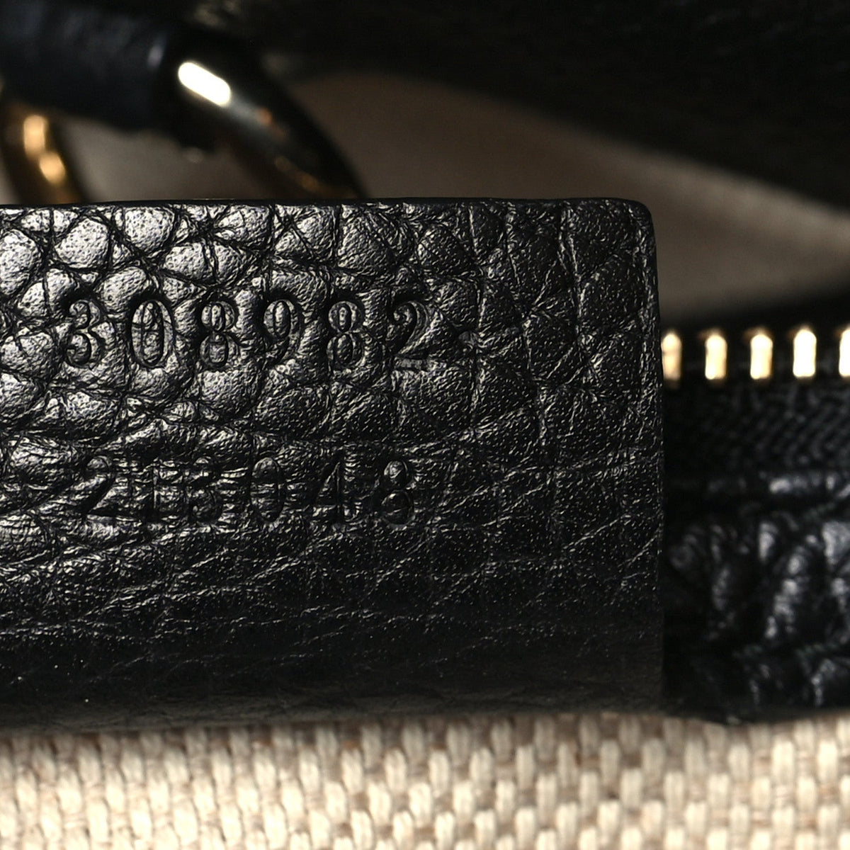 Pebbled Calfskin Medium Soho Chain Shoulder Bag Black