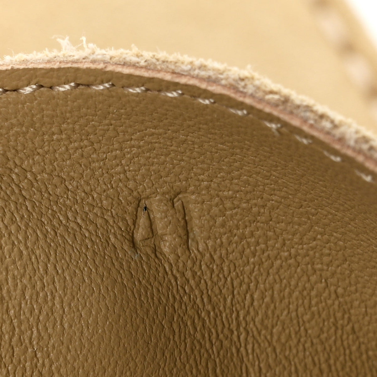 Suede Calfskin Womens Member Loafers 41 Beige Albatre