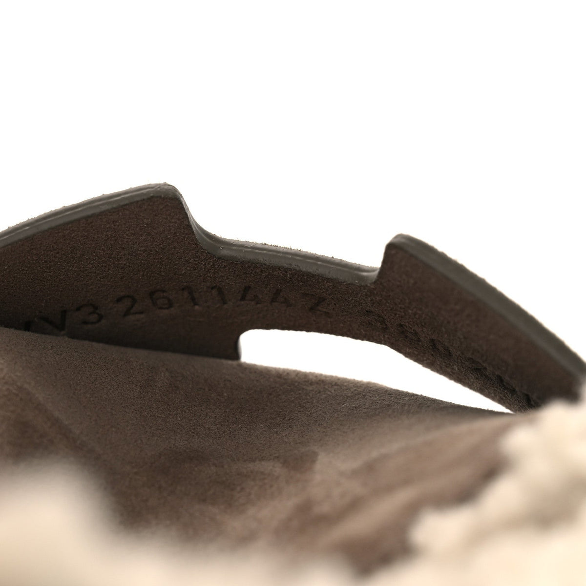 Suede Goatskin Shearling Go Mules 38 Brun Frume Ecru