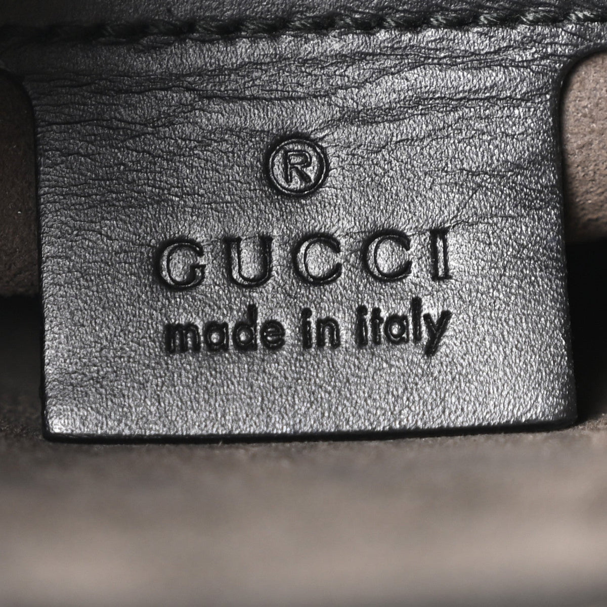 Guccissima Signature Messenger Bag Black