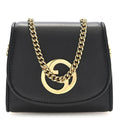 Roxy Calfskin Medium Blondie Chain Wallet Black