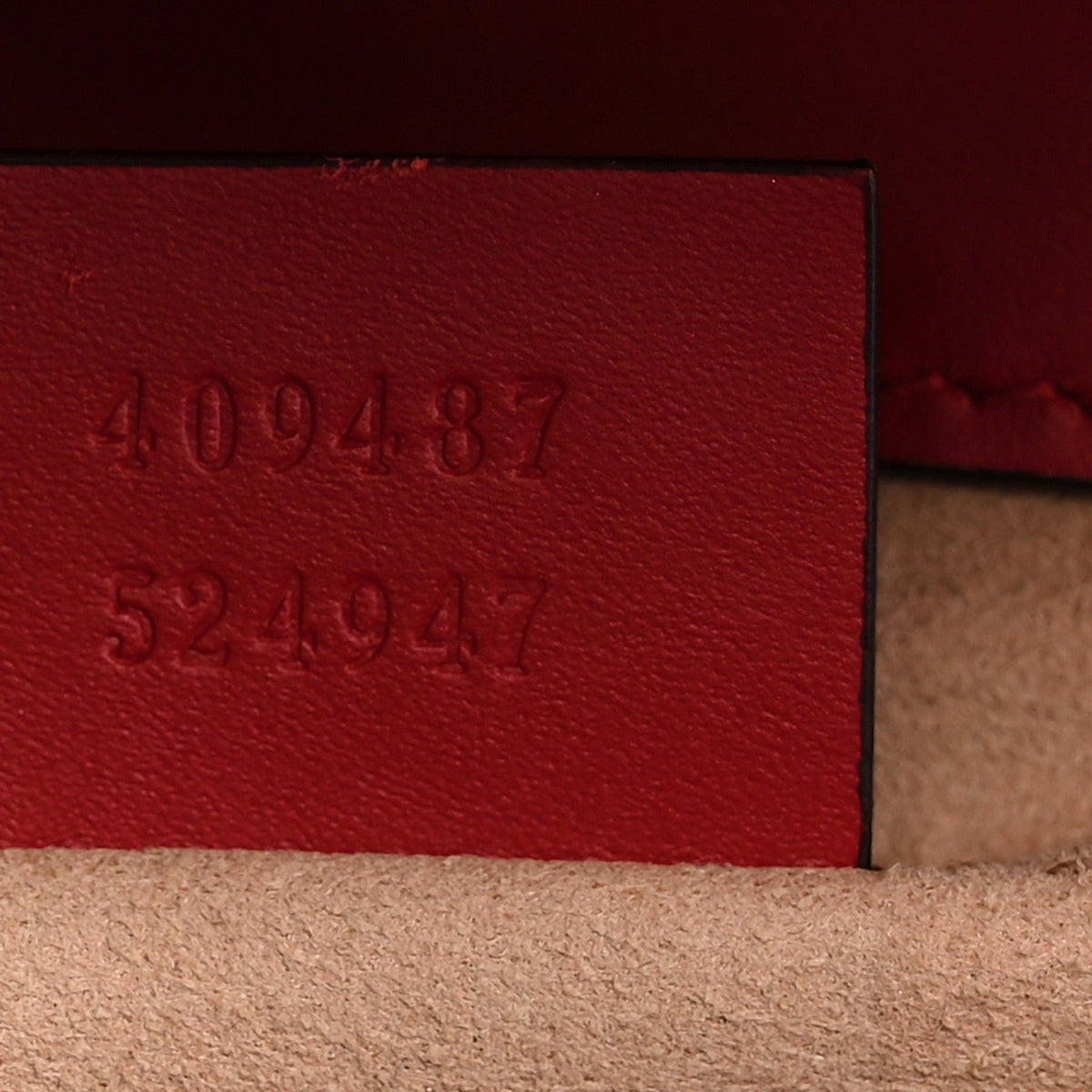 Guccissima Small Padlock Shoulder Bag Hibiscus Red