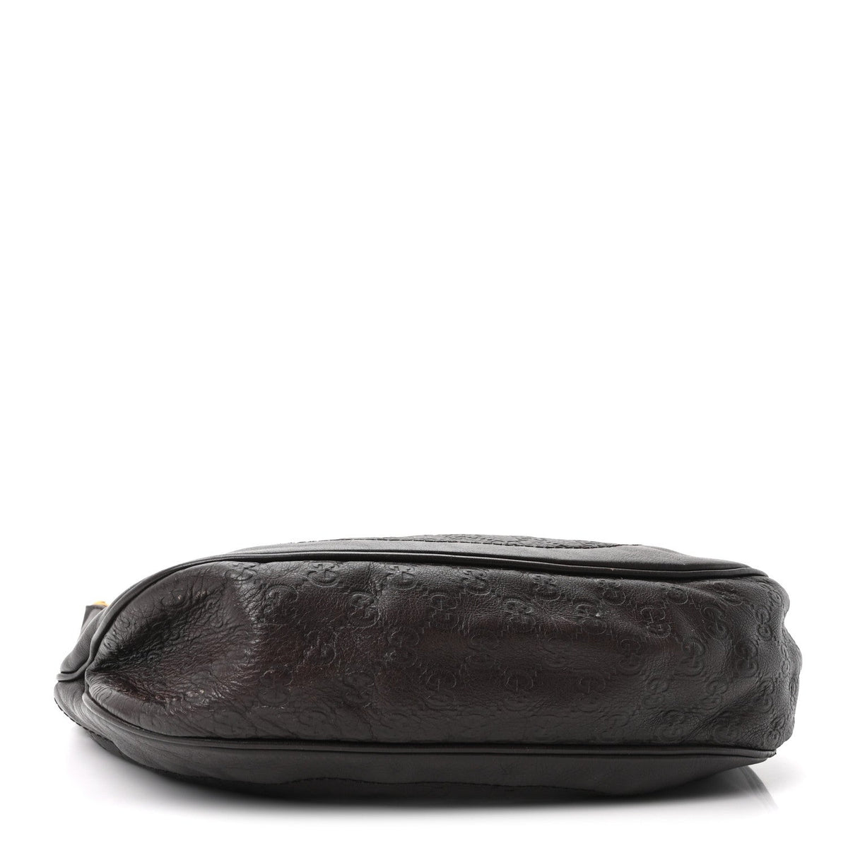 Guccissima Medium Charlotte Hobo Dark Brown