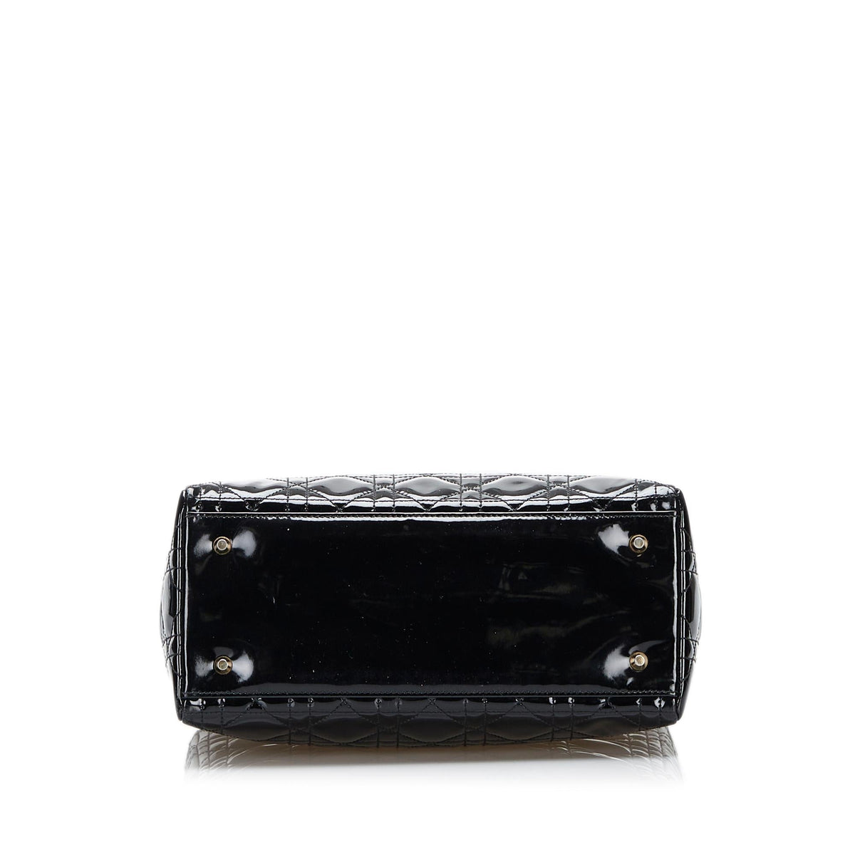 Dior Lady Dior Leather Mini Handbag