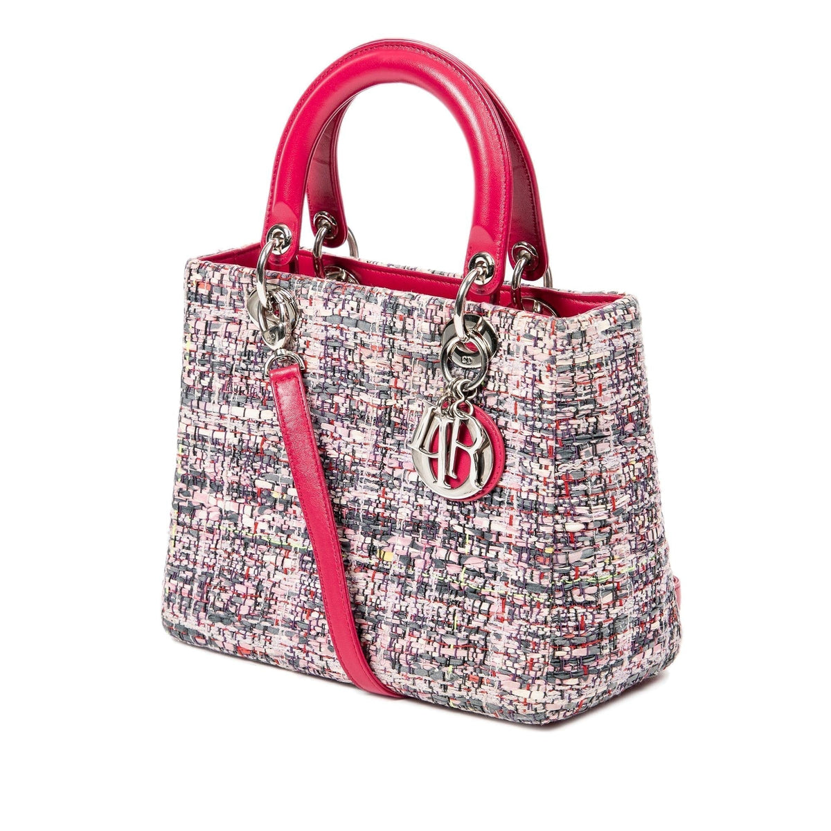 Dior Medium Tweed Dior Satchel (SHG-8yJnUk)