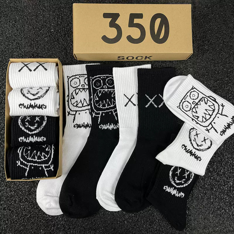 Men socks fall and winterdeodorizing filter sweat-absorbent and breathable