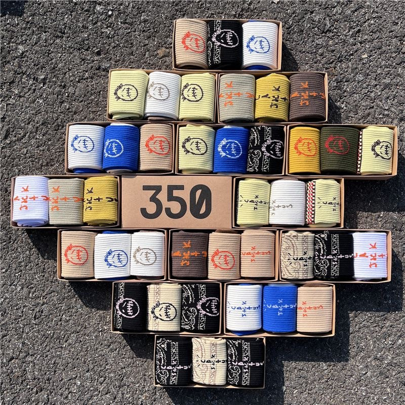 Men socks spring and summer long tube