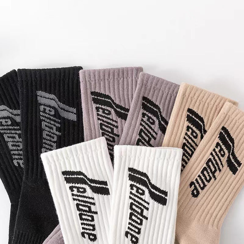 Men socks letter socks