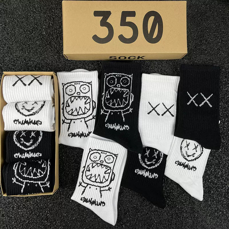 Men socks fall and winterdeodorizing filter sweat-absorbent and breathable