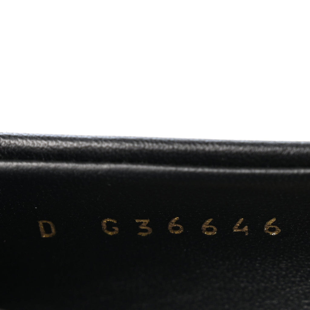Lambskin Quilted CC Turnlock Loafers 37.5 Black