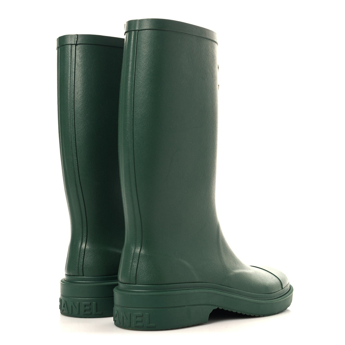 Caoutchouk CC High Boots 39 Dark Green