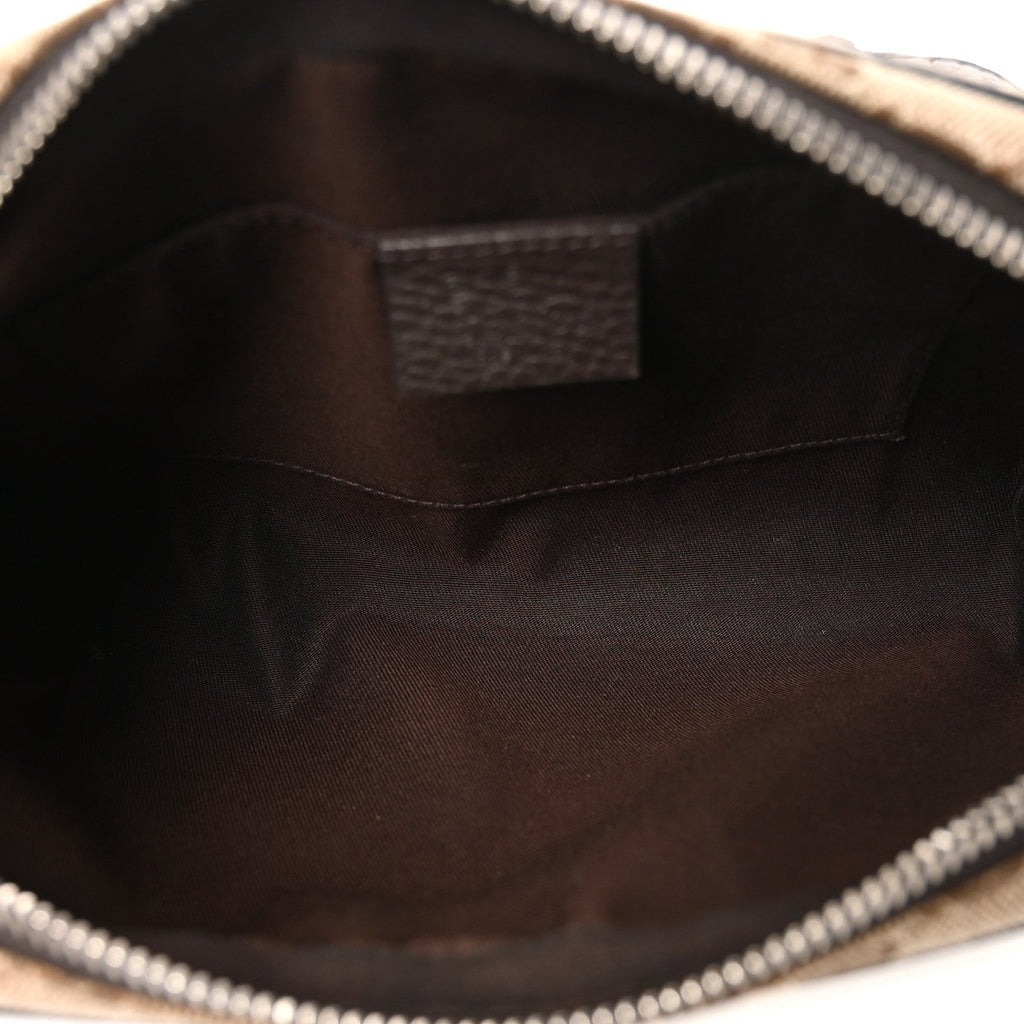 Monogram Belt Bag Dark Brown