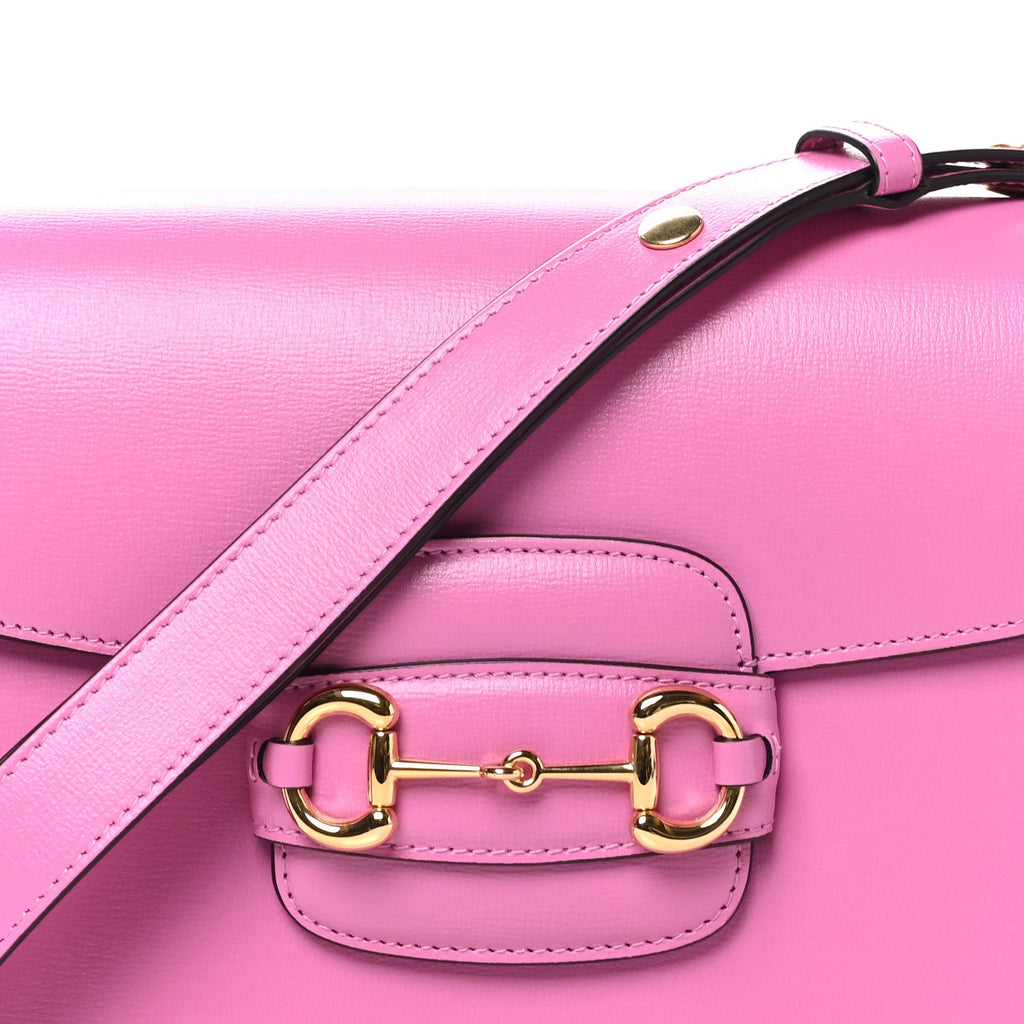 Azalea Calfskin Horsebit 1955 Shoulder Bag Libre Pink
