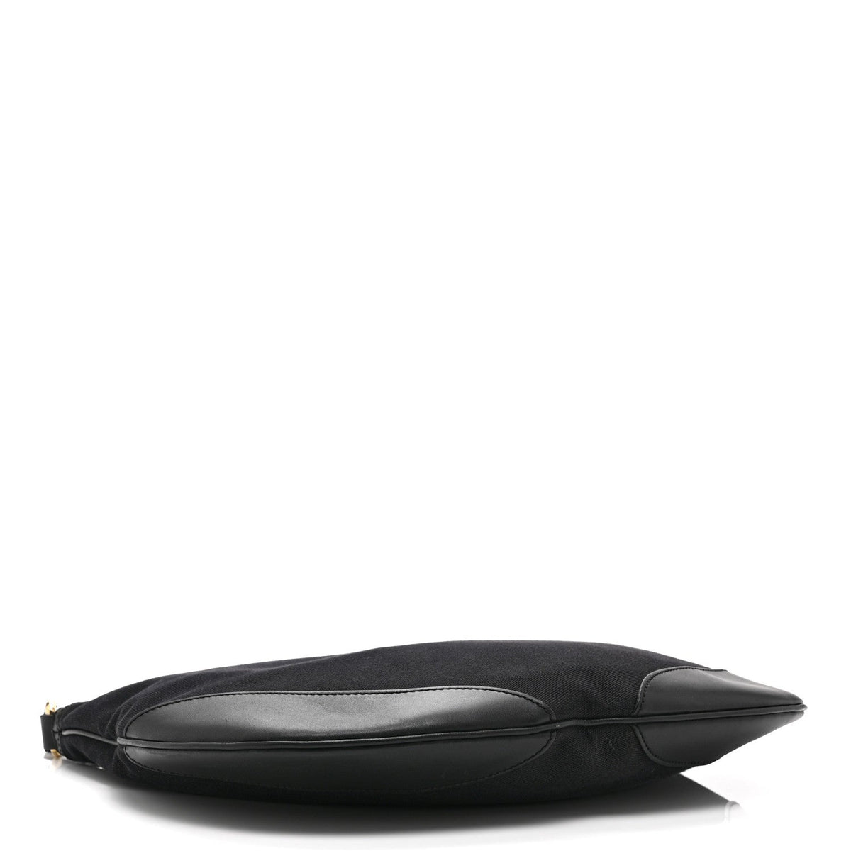 Canvas Large Half Moon Hobo Black
