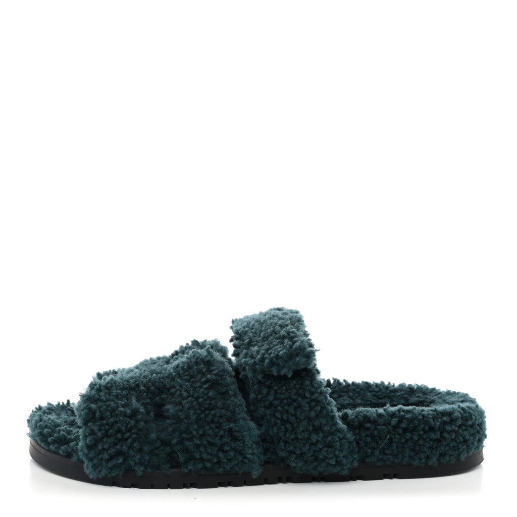 Woolskin Womens Chypre Sandals 38 Vert Anglais