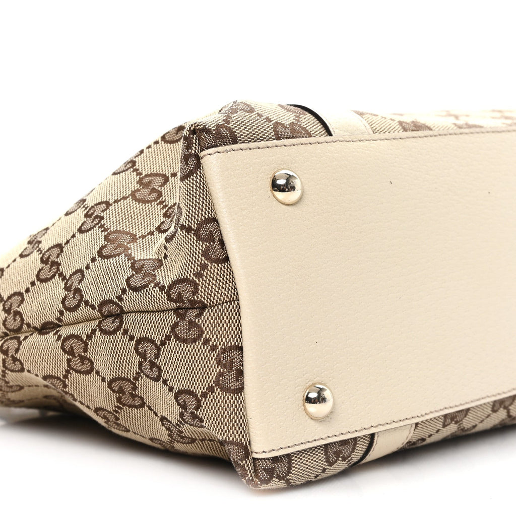Monogram Medium Abbey Tote Off White