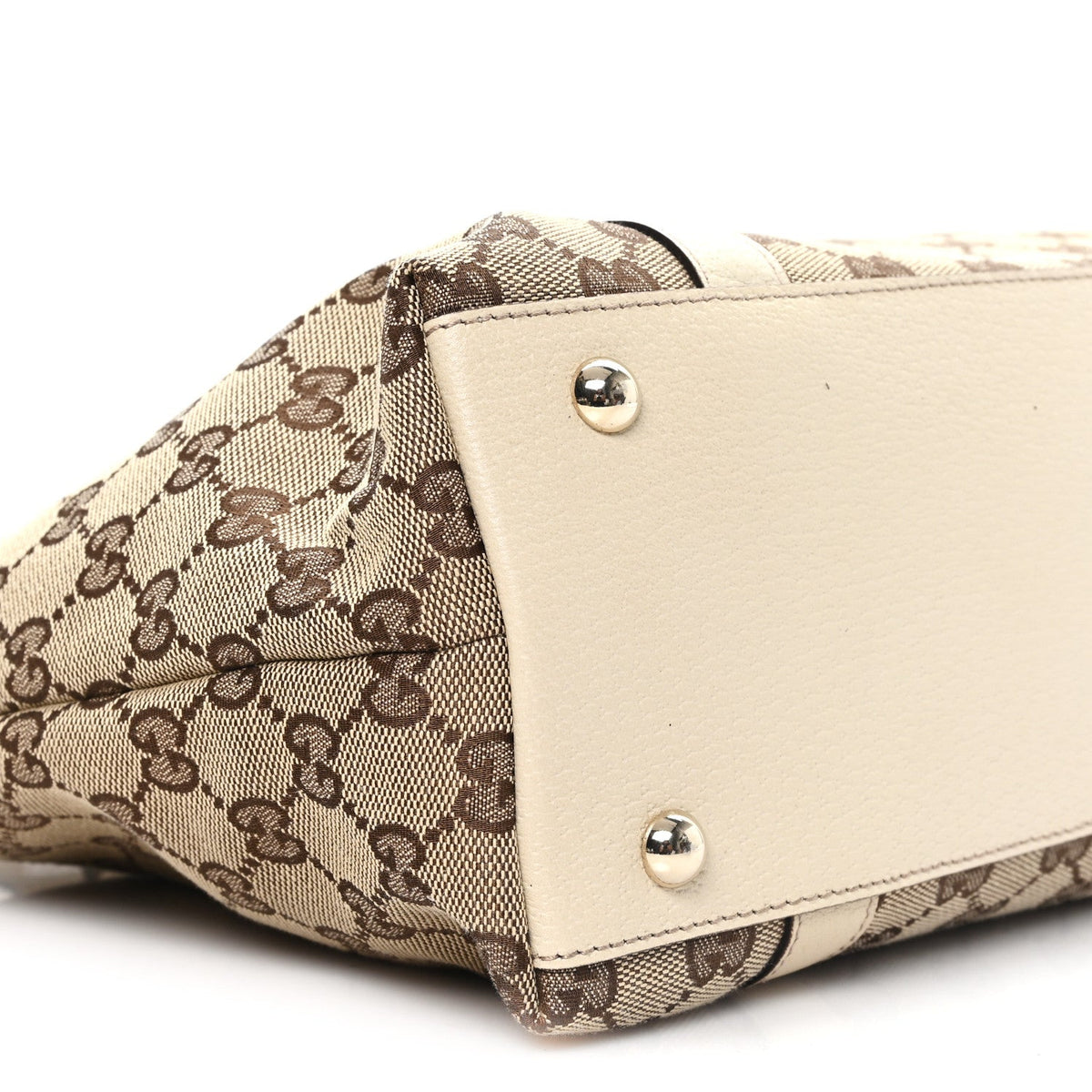 Monogram Medium Abbey Tote Off White