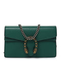 Calfskin Super Mini Dionysus Shoulder Bag Emerald