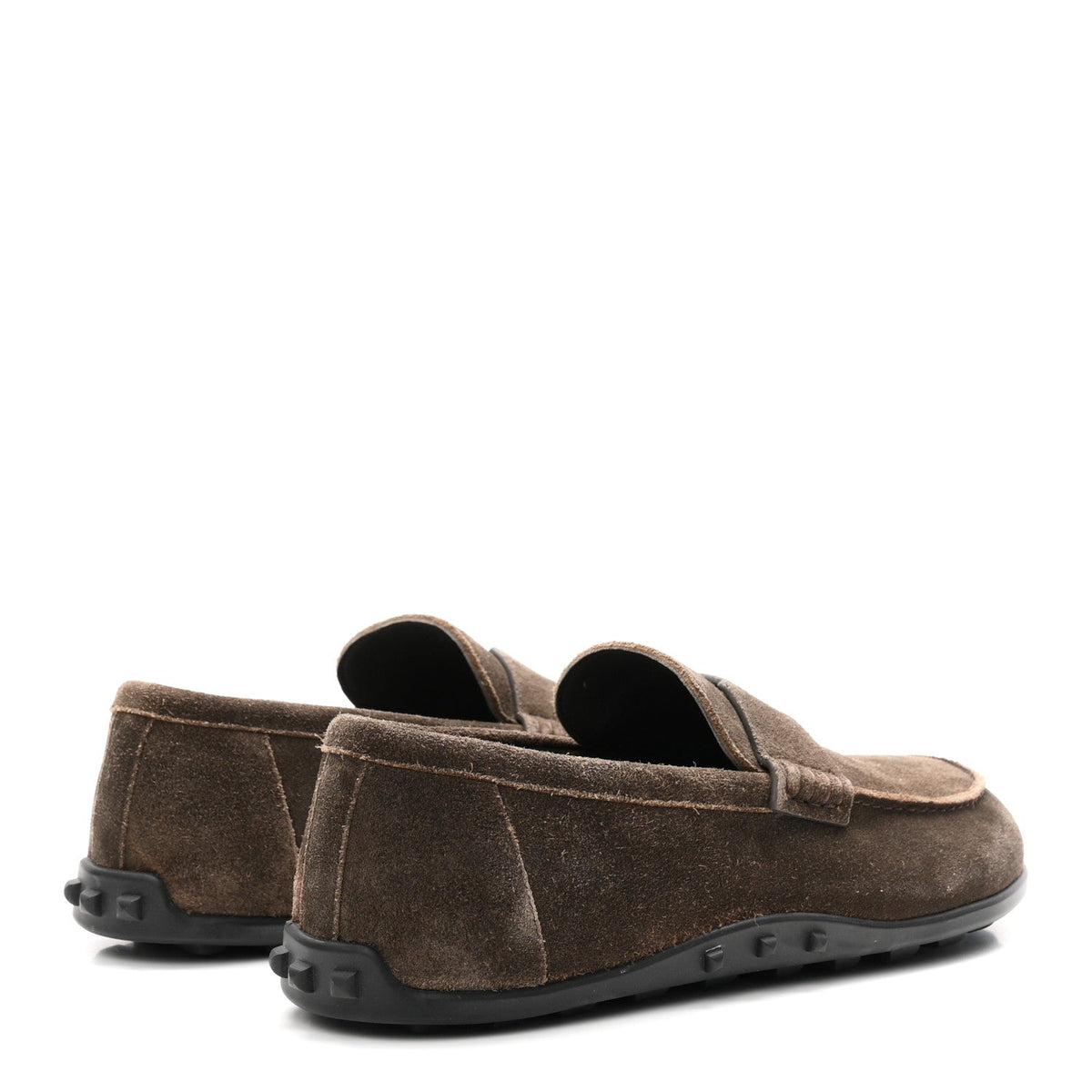 Suede Calfskin Mens Lazy Loafers 42 Ecorce