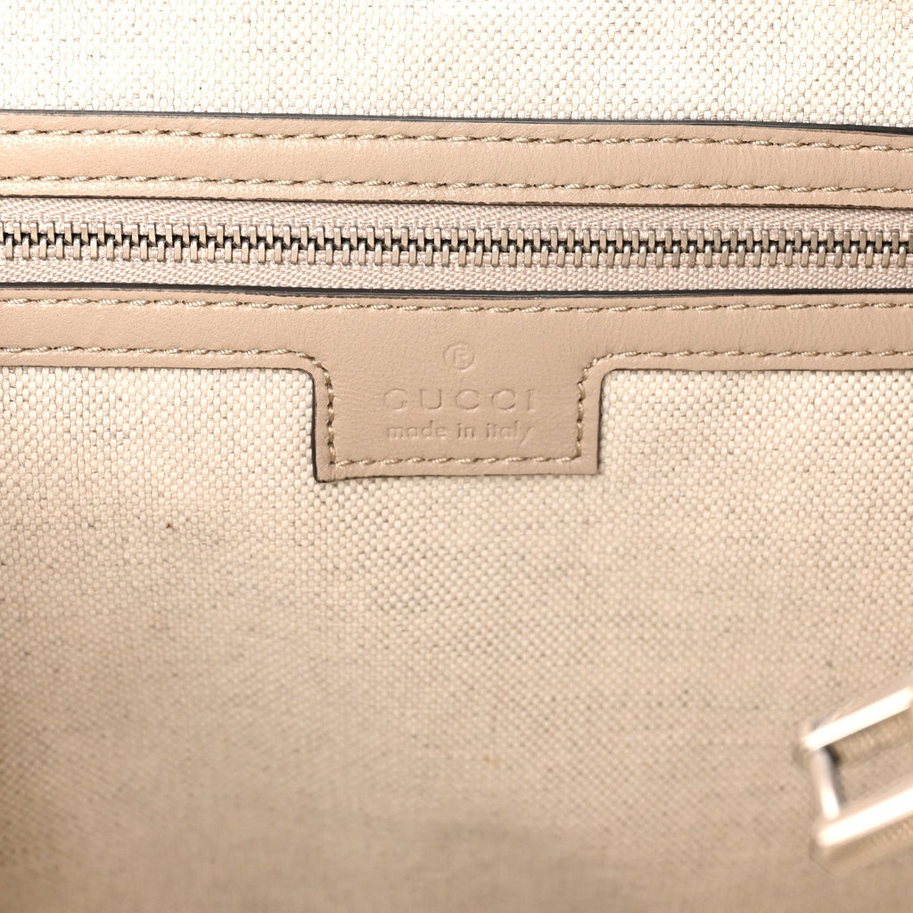 Calfskin GG Matelasse Large Tote Beige