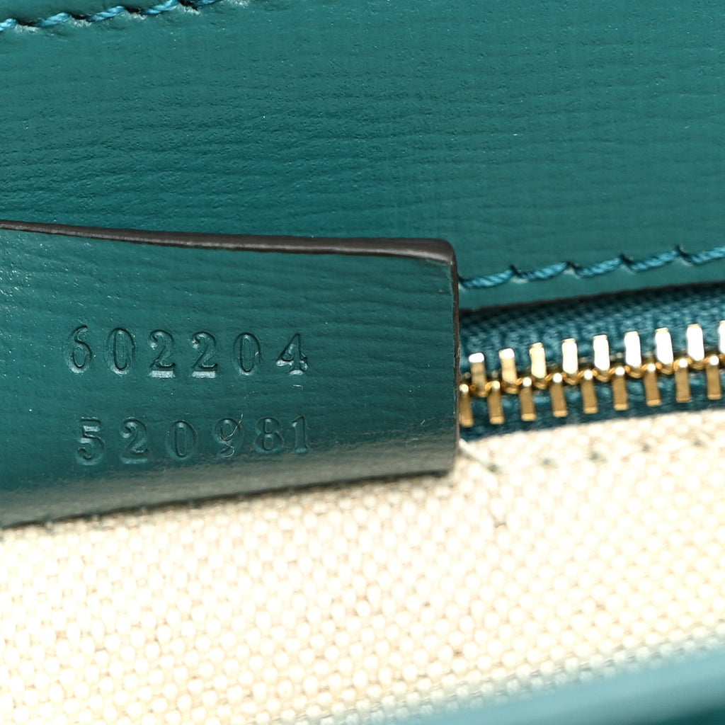 Azalea Calfskin Horsebit 1955 Shoulder Bag Imperial Blue Pavone