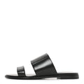 Calfskin Mona Sandals 36.5 Black