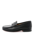 Calfskin Mens Kennedy Loafers 40.5 Black