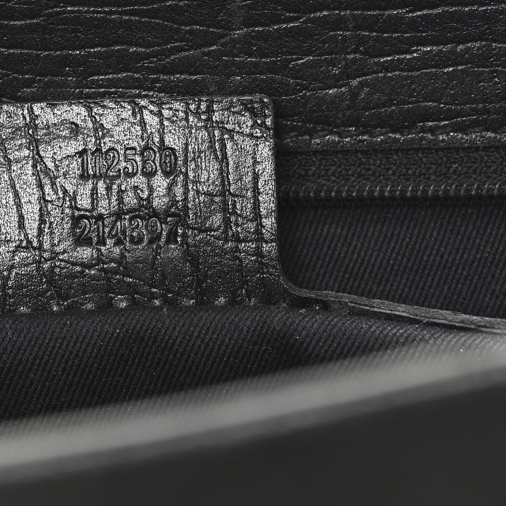 Monogram Bamboo Handle Bag Black
