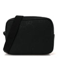 Rubber Effect Monogram GG Crossbody Bag Black