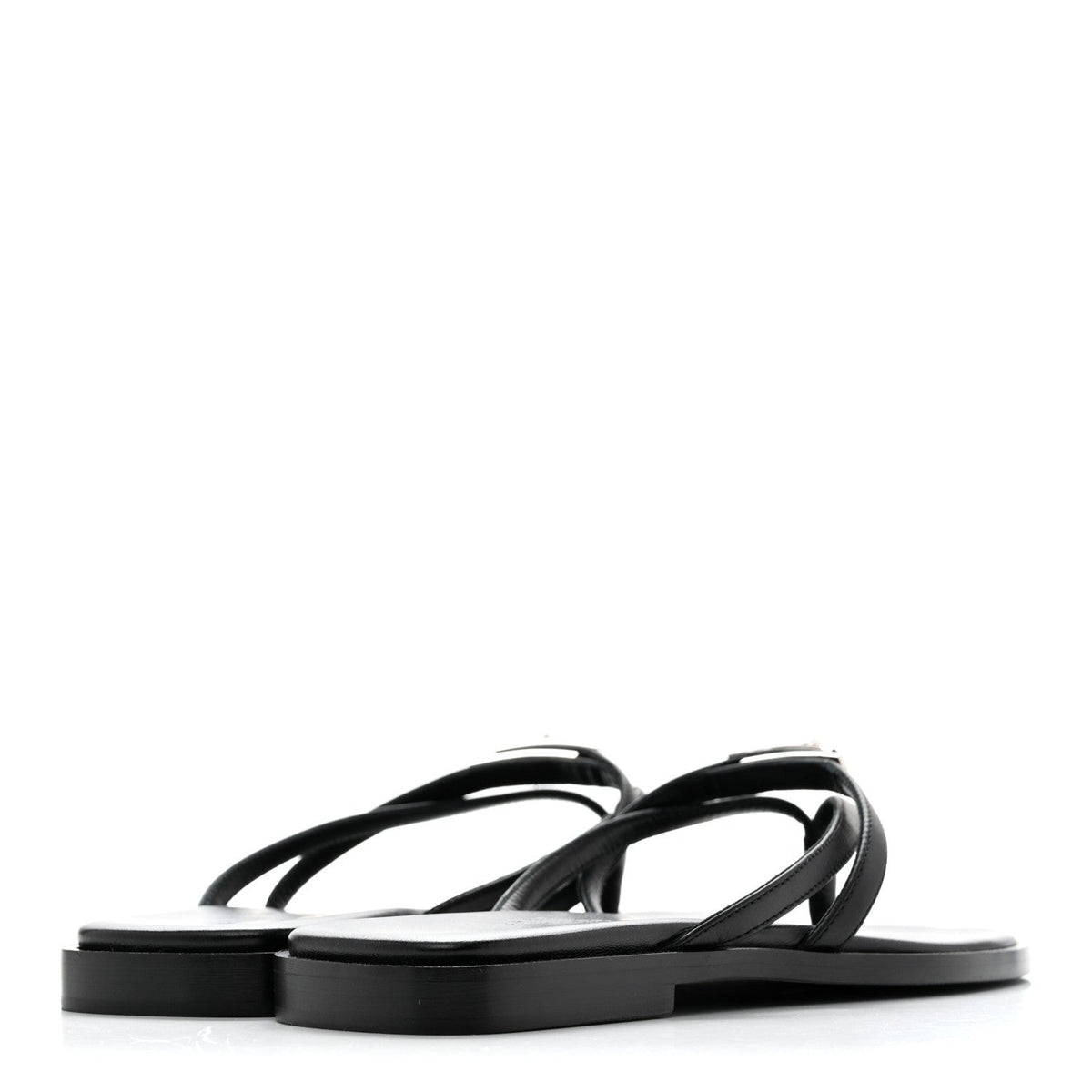 Calfskin Miss Sandals 35 Black