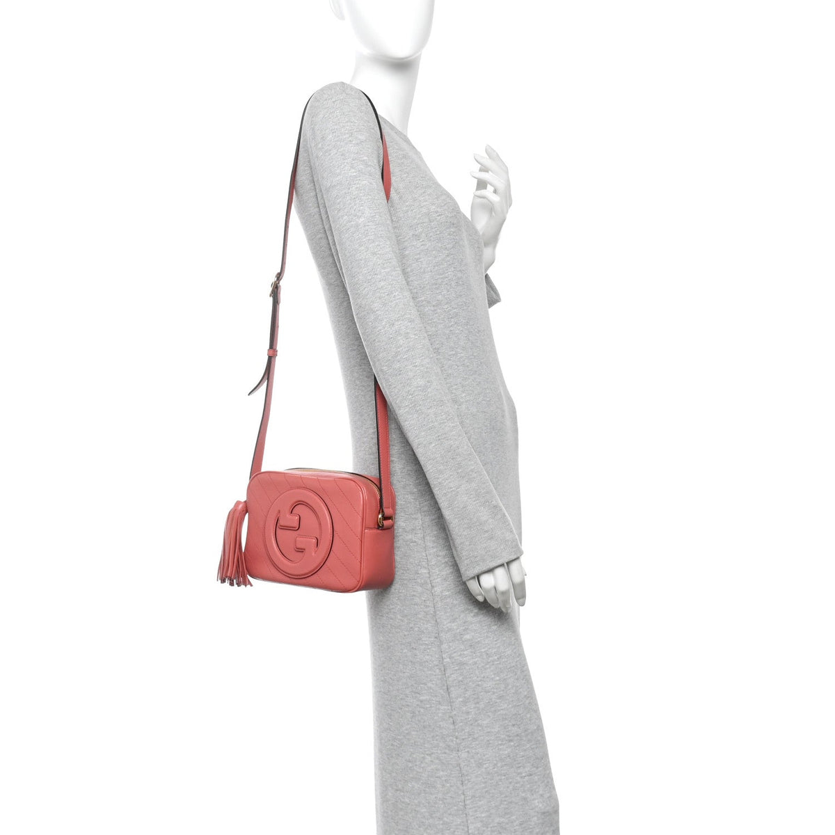 Sakai Be Green Calfskin Diagonal Stitched Small Blondie Shoulder Bag Gorgeus Grace