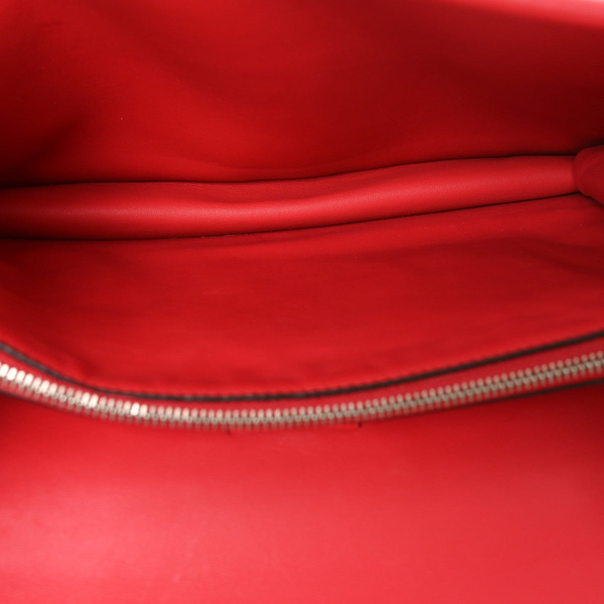 Suede Vitello Velvet Small Dionysus Shoulder Bag Vulcanic Red