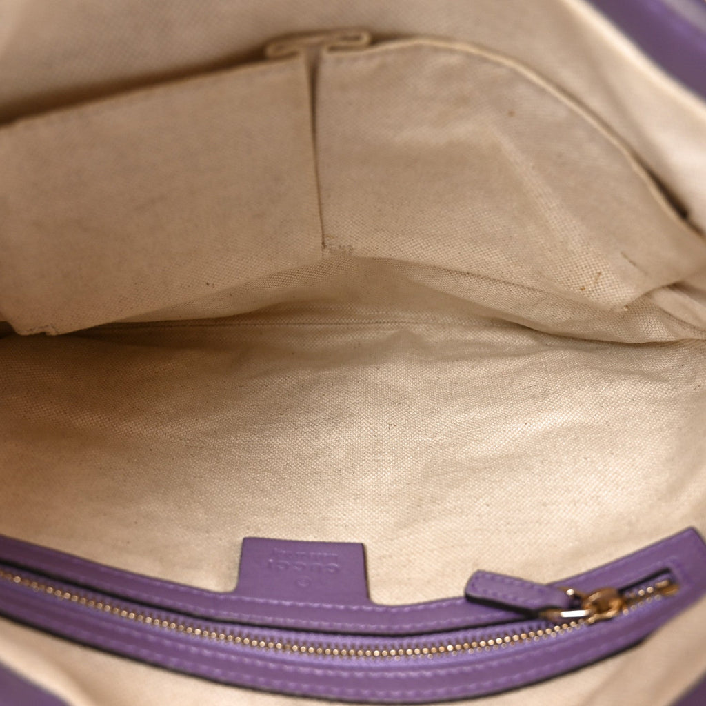 Monogram Small Lovely Heart Messenger Purple