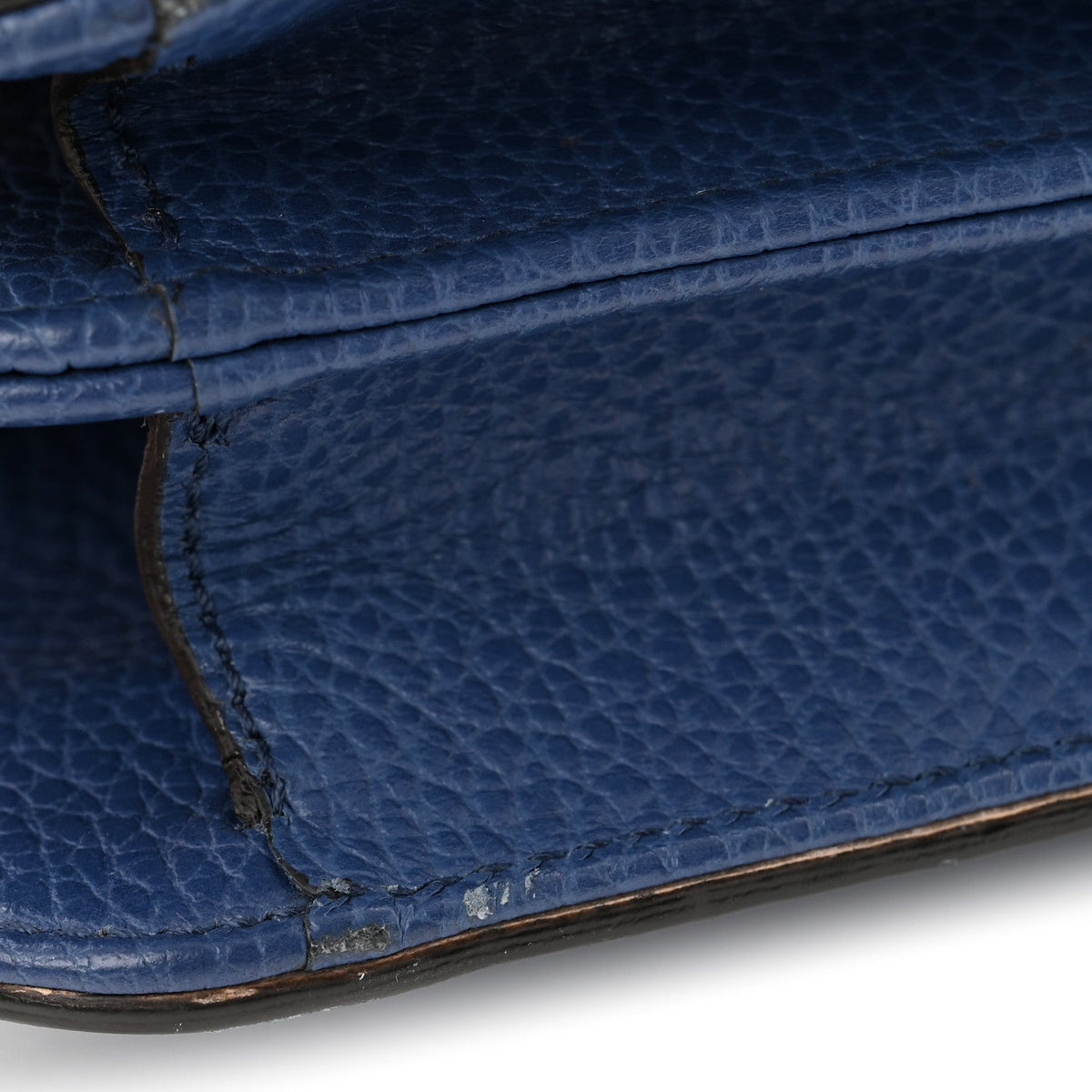 Dollar Calfskin Interlocking G Shoulder Bag  Caspian