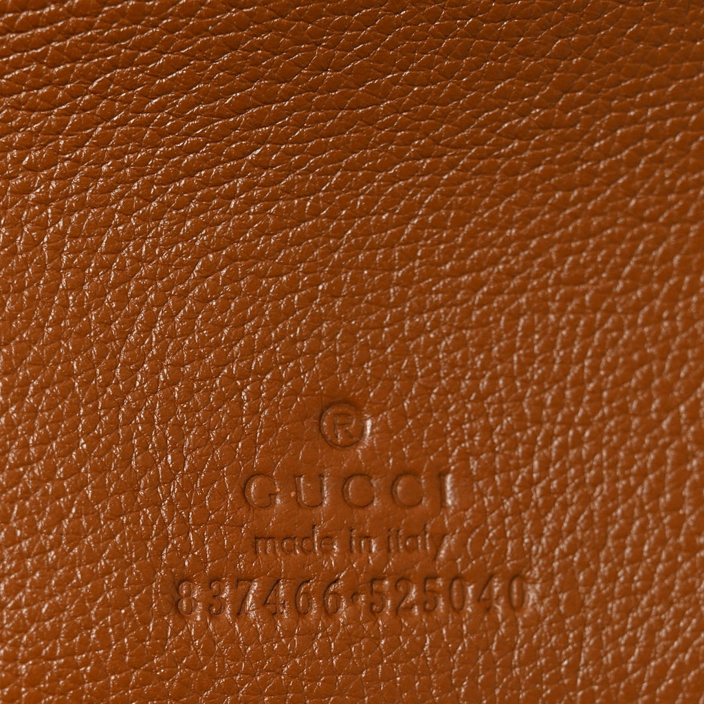 Grained Calfskin Softbit Maxi Shoulder Bag Brown