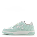 Cotton Sneakers 41 Light Turquoise White