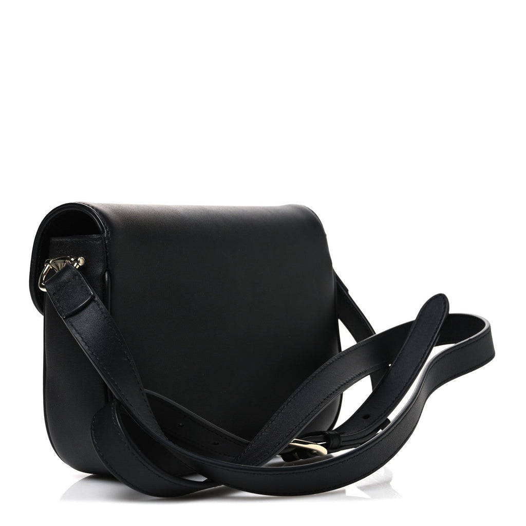 Arabella Calfskin Horsebit 1955 Shoulder Bag  Black