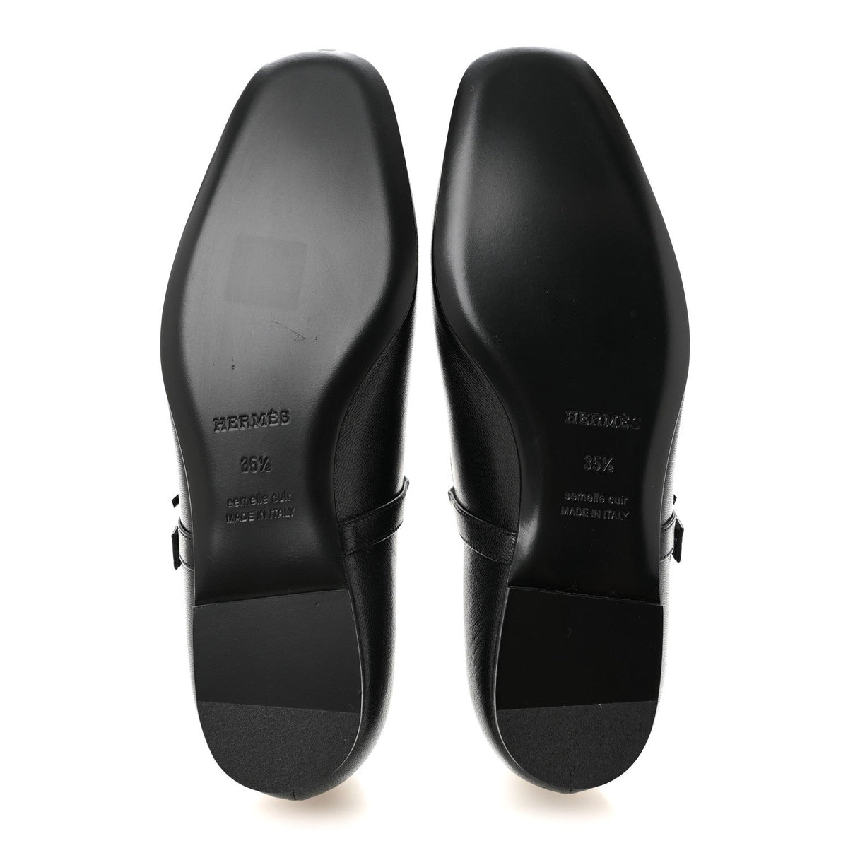 Goatskin Jane Ballet Flats 35.5 Black