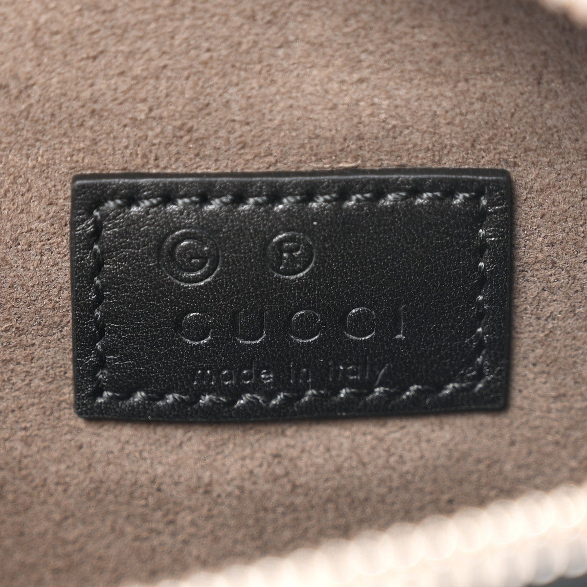 Guccissima Belt Bag Black Black