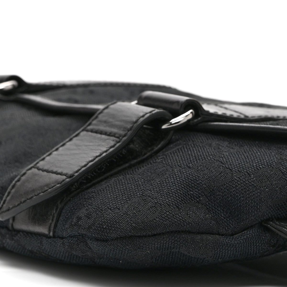 Monogram Waist Belt Bag Black