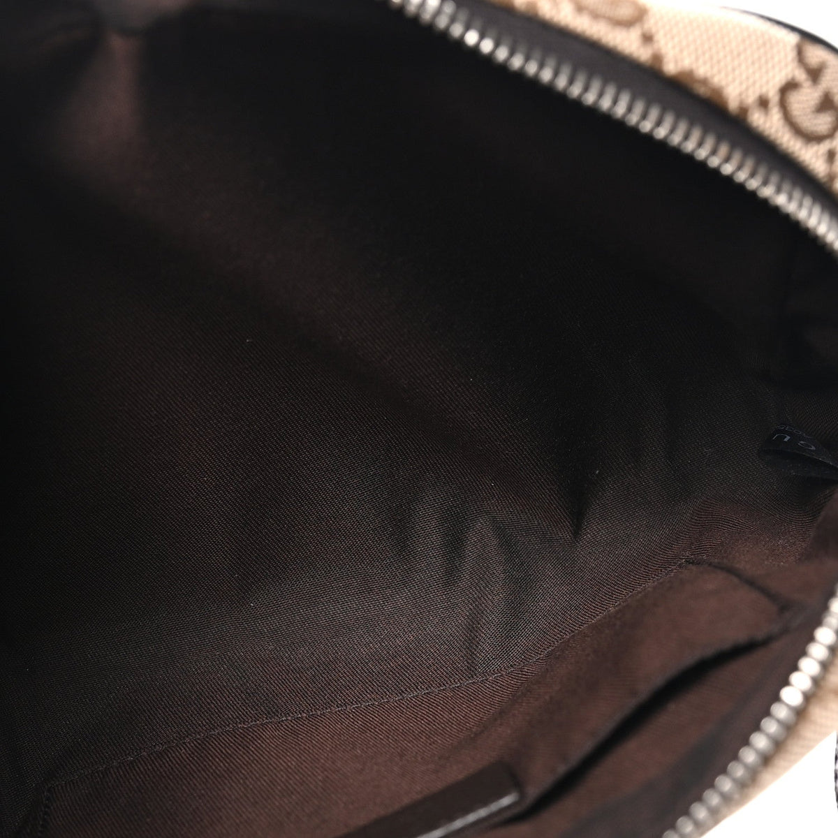 Monogram Belt Bag Dark Brown