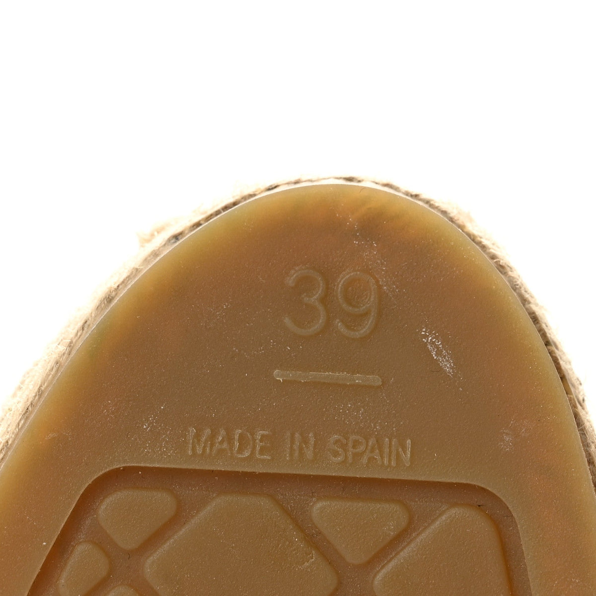 Lambskin CC Espadrilles 39 Black