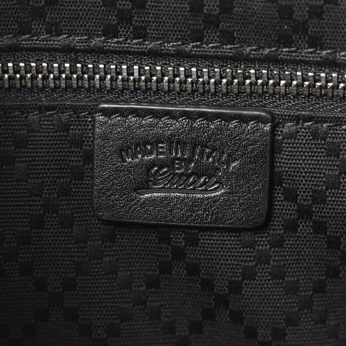 Calfskin Web Small Lunetta Crossbody Bag  Black