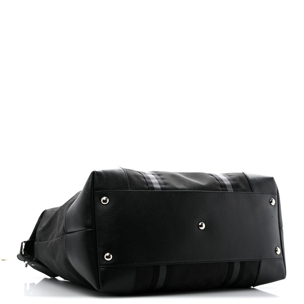 Nylon Monogram XL Duffle Bag Black