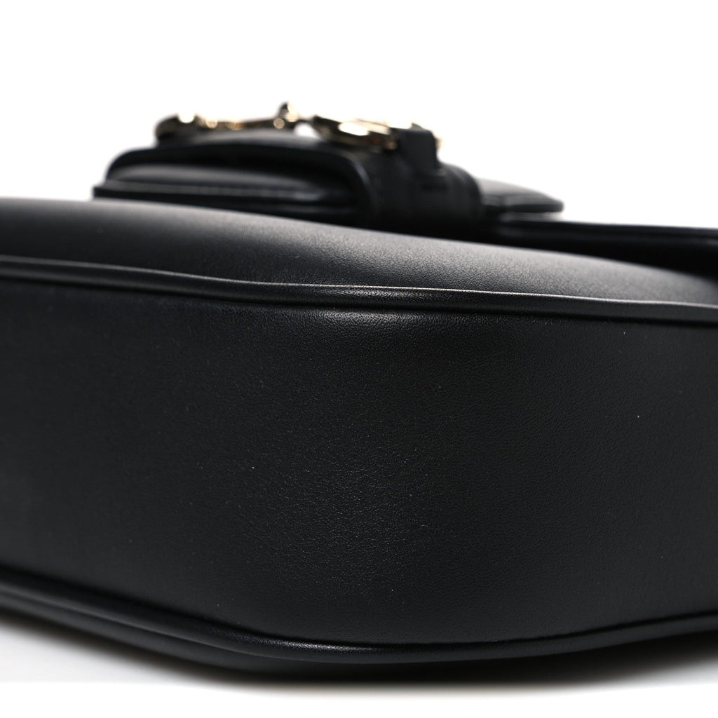 Arabella Calfskin Horsebit 1955 Shoulder Bag  Black