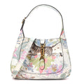 New Shangai Calfskin Tiger Savanah Small Jackie 1961 Hobo Chalky White Multicolor