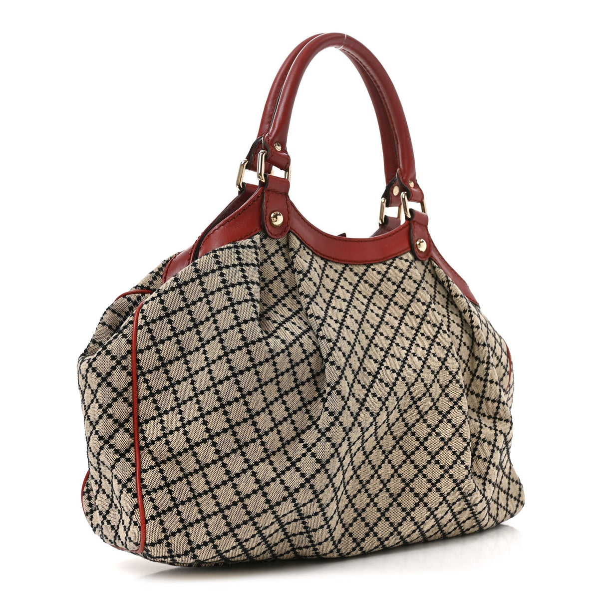 Diamante Medium Sukey Tote Brown