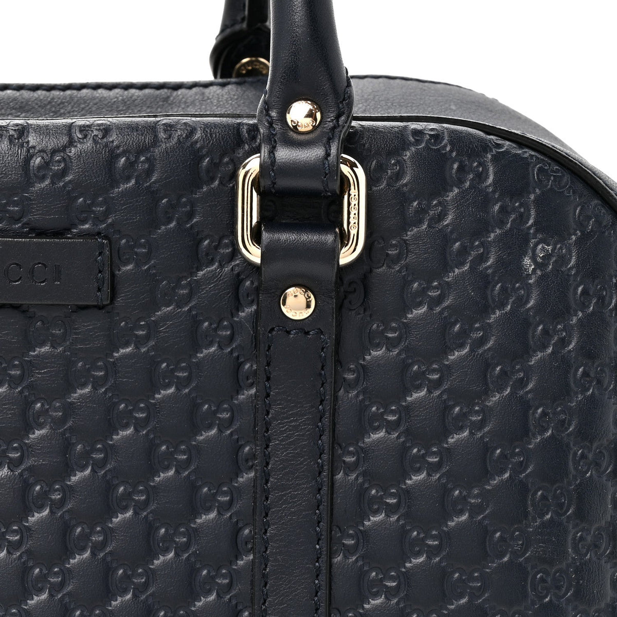 Microguccissima Medium Crossbody Bag Blue